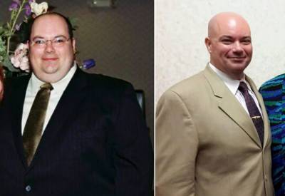 Мужчина развелся с женой и через полтора года похудел на 112 кг — безо всяких диет