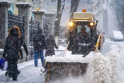 Киевлян предупредили о сильном снегопаде на Старый Новый год