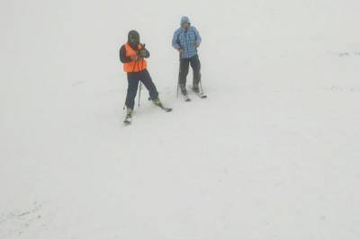 В Карпатах разыскали лыжника, который потерялся в горах
