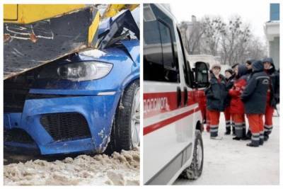 В Одессе автокран раздавил иномарку, в машине находились дети: кадры с места ДТП - odessa.politeka.net - Одесса