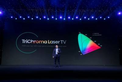 Hisense представила технологию для лазерных ТВ