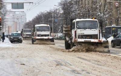 В Харькове ограничили въезд грузовиков из-за непогоды