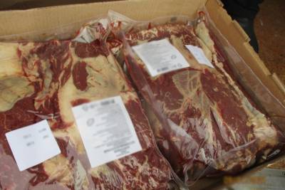 6 тонн говядины запретили перевозить через псковскую границу