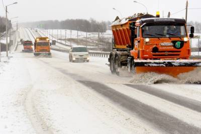Трассы в Тамбовской области от снега расчищают 94 единицы техники