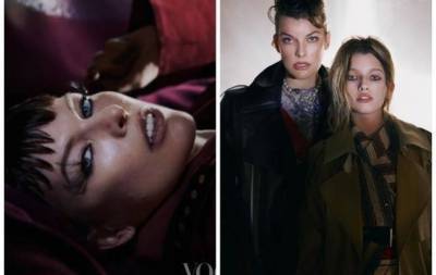 Милла Йовович вместе со своей дочерью снялась в роскошной фотосессии для Vogue Arabia (ФОТО)