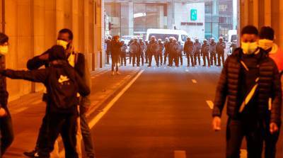 В Брюсселе во время акции протеста арестованы более 100 человек