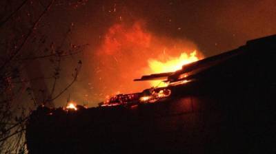Ночной пожар в воронежском селе унёс жизнь 57-летнего мужчины