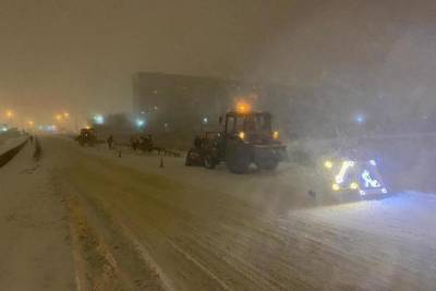 За ночь с улиц Тамбова вывезли более 1000 кубометров снега