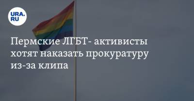 Пермские ЛГБТ- активисты хотят наказать прокуратуру из-за клипа