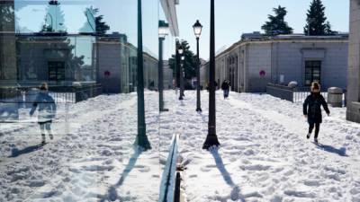 Европейское космическое агентство показало, как выглядит Испания после снегопада на снимке с орбиты. ФОТОФАКТ