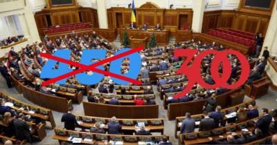 Профильный комитет ВР поддержал сокращение числа депутатов с 450 до 300