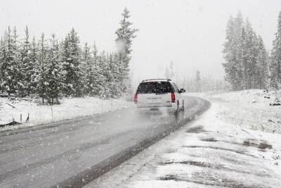 Жителей Удмуртии предупредили об ухудшении дорожной ситуации из-за погоды