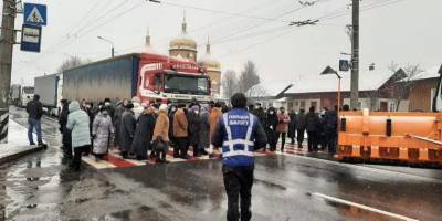 В ряде областей Украины продолжились тарифные протесты — фото