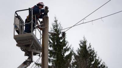 В Тверской области оперативно устраняются нарушения на энергосетях