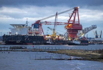 Строительство "Северного потока – 2" в водах Дании возобновят 15 января