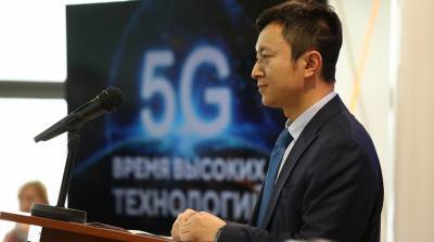 Компания Huawei и РУП "Белтелеком" провели в "Великом камне" презентацию совместных пилотных зон 5G