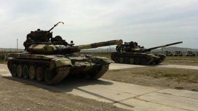 Азербайджанский Т-90 был уничтожен в ходе Второй Карабахской войны