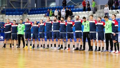 Российские гандболисты сыграли вничью с командой Белоруссии