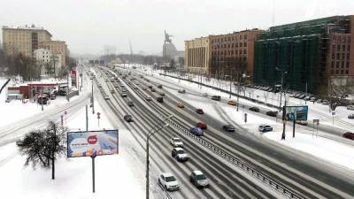 Балканский циклон принес в столичный регион мощный снегопад