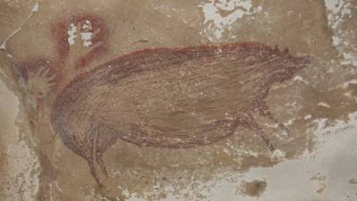 Индонезийские археологи обнаружили самый древний наскальный рисунок