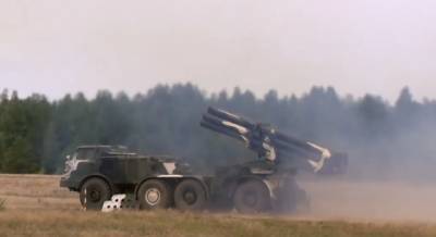 На полигоне в Крыму артиллерия ВС РФ отрабатывает управление ракетными ударами