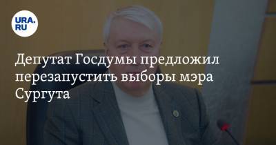 Депутат Госдумы предложил перезапустить выборы мэра Сургута