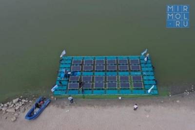 Плавучая солнечно-аэрационная станция в Махачкале получила Национальную экологическую премию