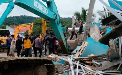 В Индонезии произошло землетрясение с жертвами и разрушениями