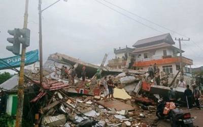 В Индонезии произошло сильное землятресение