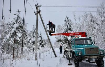 В Тверской области восстановлено энергоснабжение потребителей, сообщают в правительстве