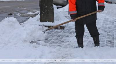 В Минске проверили качество уборки снега