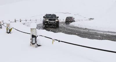 Ситуация на дорогах Грузии: в направлении Армении действуют ограничения