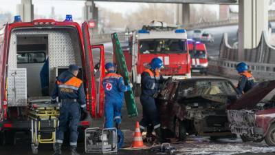 Столкновение шести автомобилей под Ростовом унесло жизни двоих человек