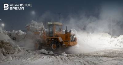 С улиц Казани за сутки вывезли 10150 тонн снега