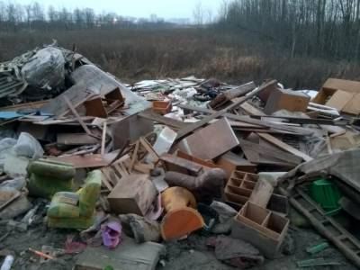 В Петербурге рядом с захоронением участников ВОВ насыпали горы мусора