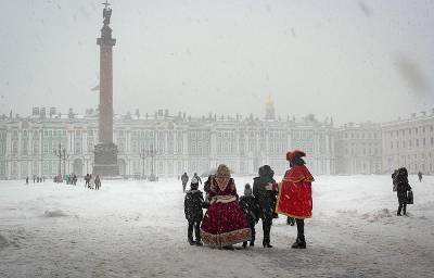 Прошедшая ночь стала самой холодной с начала зимы в Петербурге