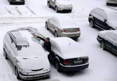 До 25 базовых. Какой штраф грозит автовладельцам за неубранный снег?