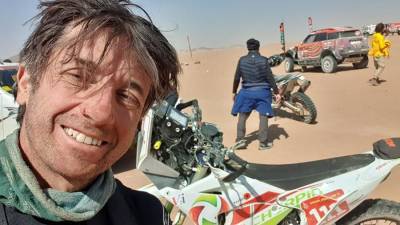 Мотогонщик Шерпен умер от травм на ралли «Дакар»