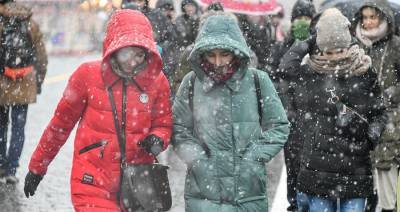 Еще 8 см снега может выпасть в субботу в Москве