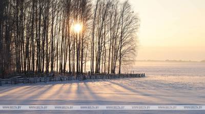 Сильные морозы в Беларуси продлятся до середины следующей недели