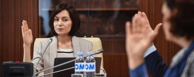 Майя Санду: Молдавия хочет выстроить хорошие отношения с Россией