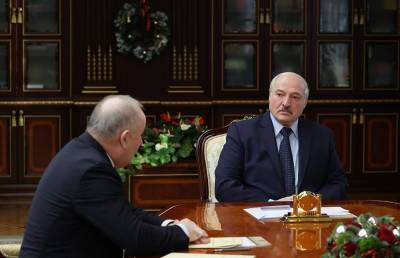 Лукашенко принял с докладом Павла Каллаура и Валерия Бельского