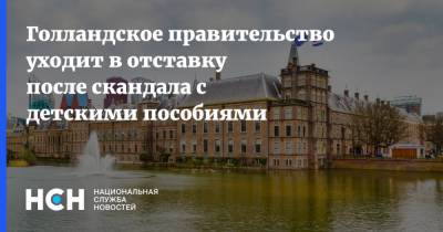 Голландское правительство уходит в отставку после скандала с детскими пособиями