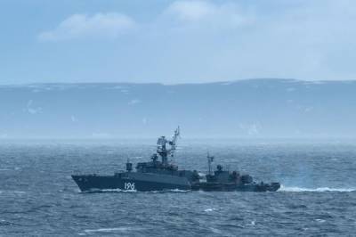 Российский МПК «Снежногорск» вышел в Баренцево море