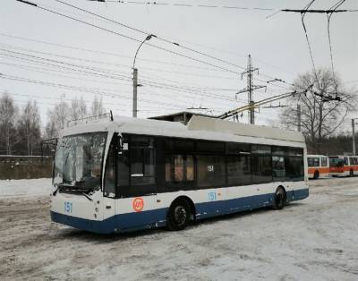Доставленные из Москвы в Ульяновск троллейбусы вышли на маршруты
