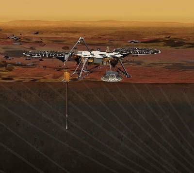 Научный зонд InSight NASA прекратил после 500-й попытки бурить сверхтвёрдую почву Марса