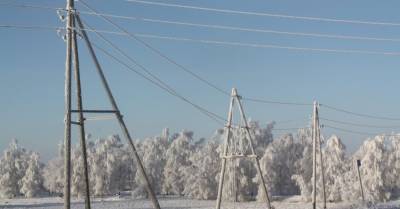 Из-за мороза могут быть перебои с электричеством на востоке и в центральной части Латвии