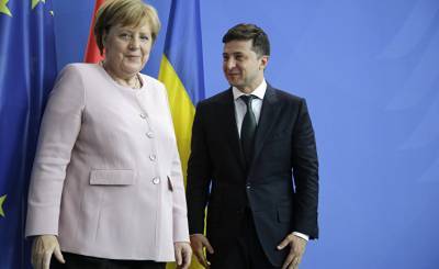 Корреспондент (Украина): Зеленский и Меркель поговорили о Донбассе