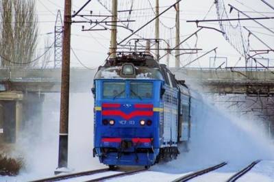 В Укрзалищныце заверили, что непогода не повлияла на движение пассажирских поездов
