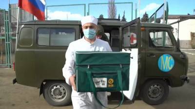 Российские миротворцы в Нагорном Карабахе прививаются от коронавируса